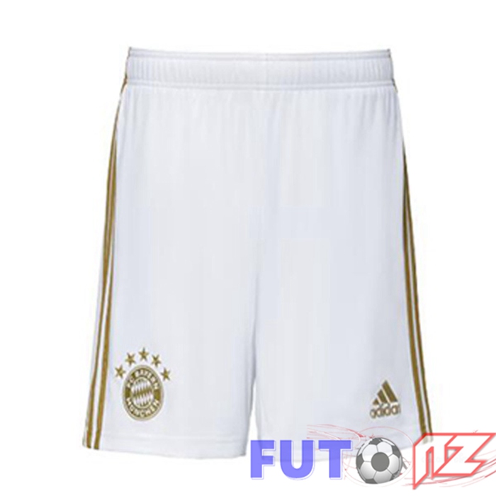 Cortos de Futbol Bayern Munich Segunda Blanco 22/23