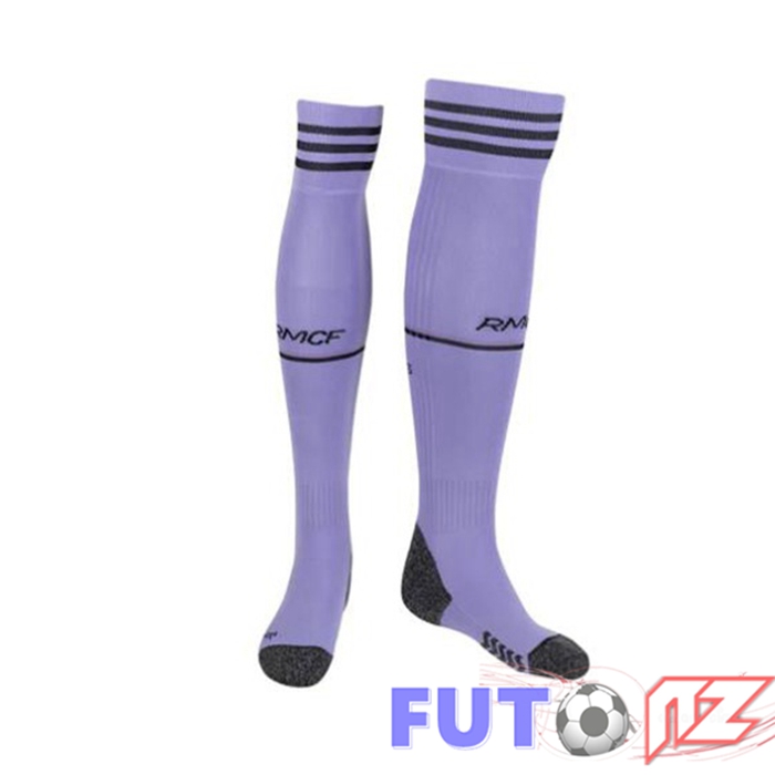 Calcetines De Futbol Real Madrid Segunda Violeta 22/23