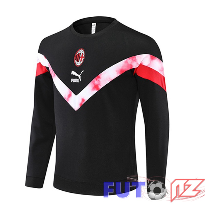 Sudadera De Entrenamiento AC Milan Negro 22/23
