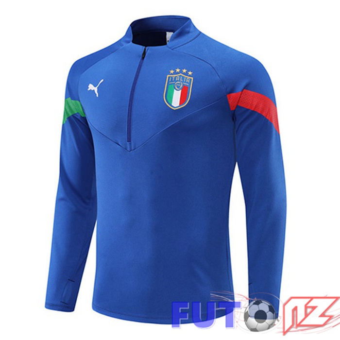 Sudadera De Entrenamiento Italia Azul 22/23