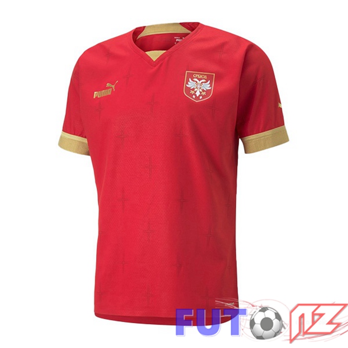Camiseta Nacional Serbia Primera Rojo 2022/2023