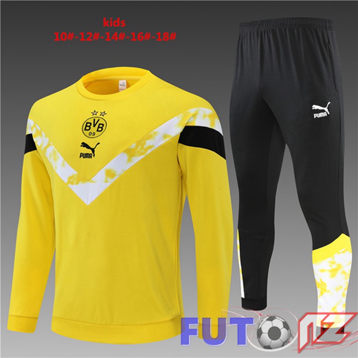 Chandal Futbol Dortmund BVB Ninos Amarillo 22/23