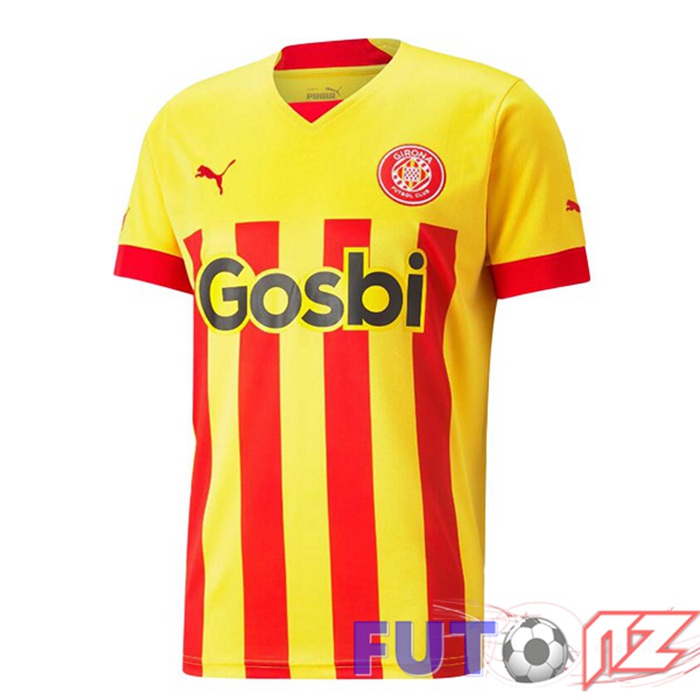 Camiseta FC Girona Segunda Amarillo 22/23