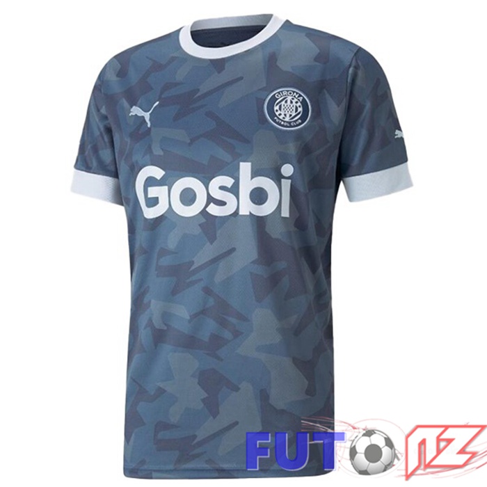 Camiseta FC Girona Tercera Azul Gris 22/23