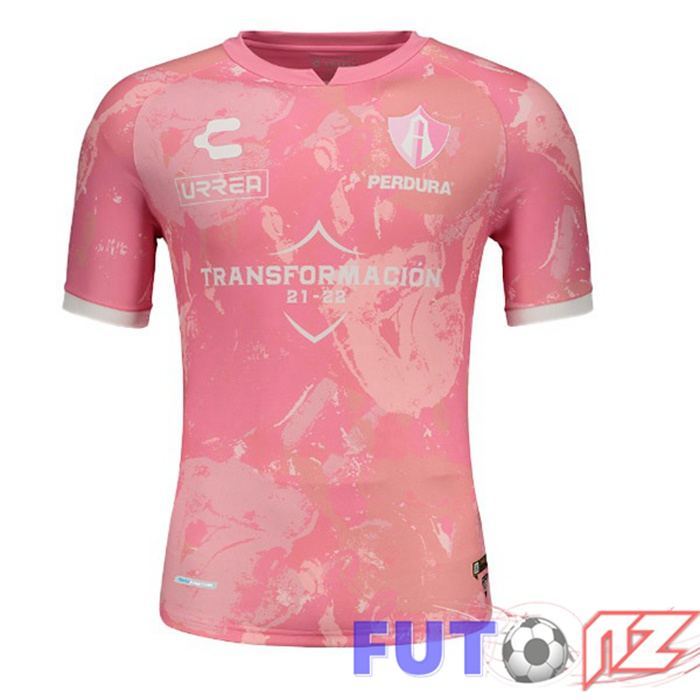 Camiseta Atlas FC Tercera Rosa 2021/22