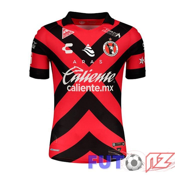 Camiseta Tijuana Primera Rojo Negro 2021/22