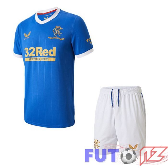 Camiseta Rangers FC Ninos Primera 2021/22