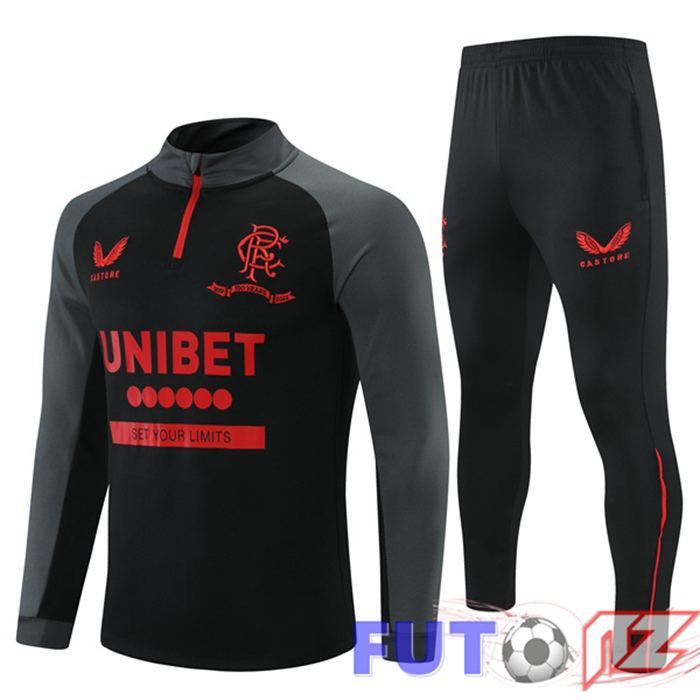 Chandal Futbol Rangers FC Negro 2021/2022 Chandal Futbol Rangers FC Negro 2021/2022