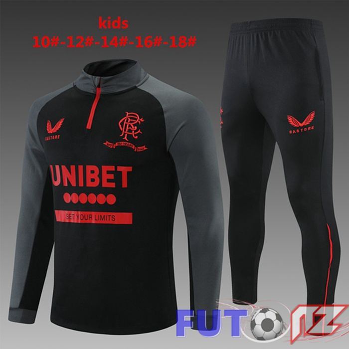 Chandal Futbol Ninos Rangers FC Negro 2021/2022 Chandal Futbol Ninos Rangers FC Negro 2021/2022
