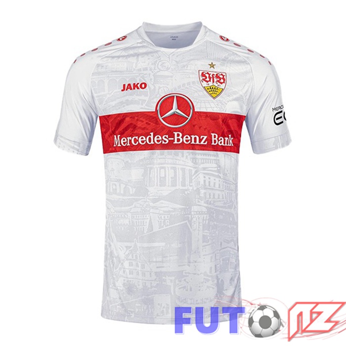 Camiseta VfB Stuttgart Primera Blanco 22/23