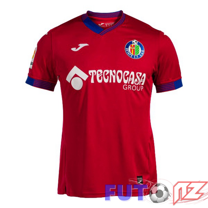 Camiseta FC Getafe CF Segunda Rojo 22/23