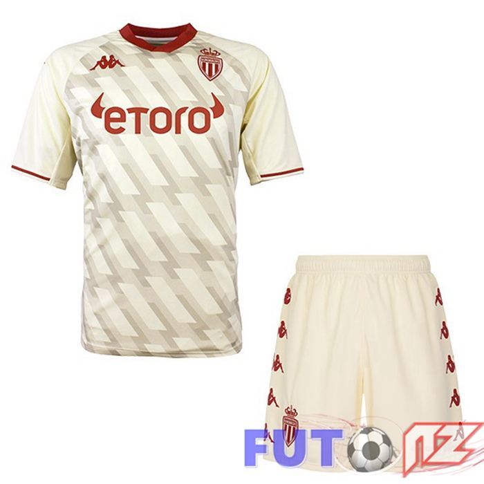Camiseta AS Monaco Ninos Tercera 21/22