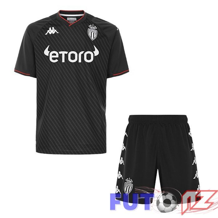 Camiseta AS Monaco Ninos Segunda 21/22