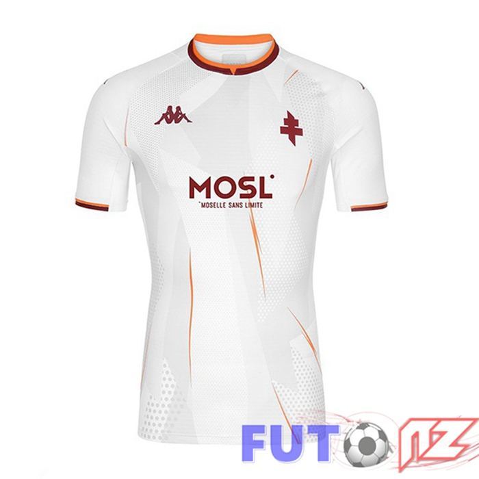 Camiseta FC Metz Segunda Blanco 21/22