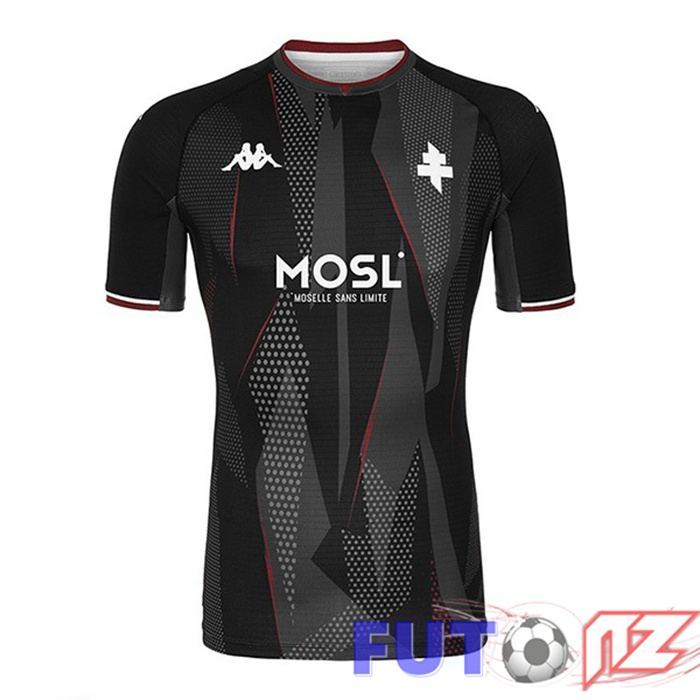 Camiseta FC Metz Tercera Negro 21/22
