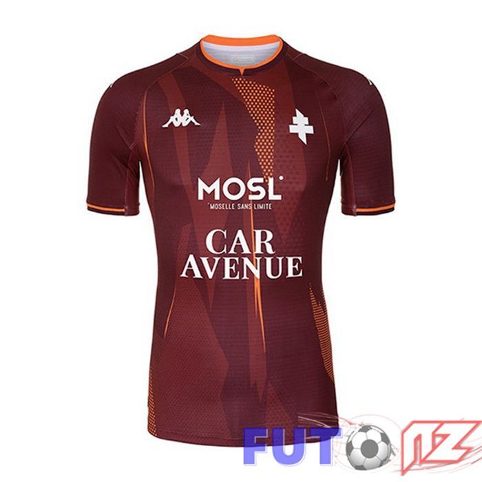 Camiseta FC Metz Primera Rojo 21/22