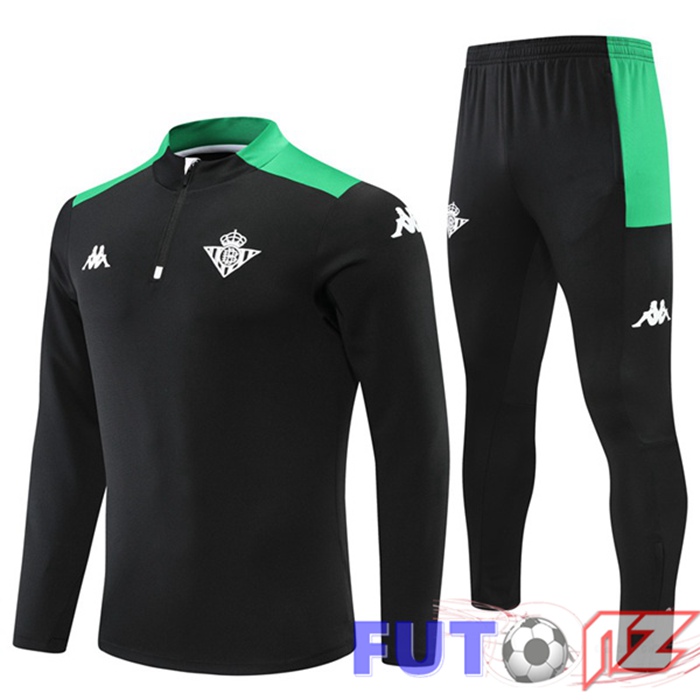 Chandal Equipos De Futbol Real Betis Negro 2022/2023 Chandal Equipos De Futbol Real Betis Negro 2022/2023