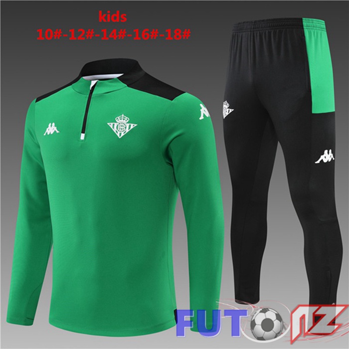 Chandal Equipos De Futbol Real Betis Ninos Verde 2022/2023