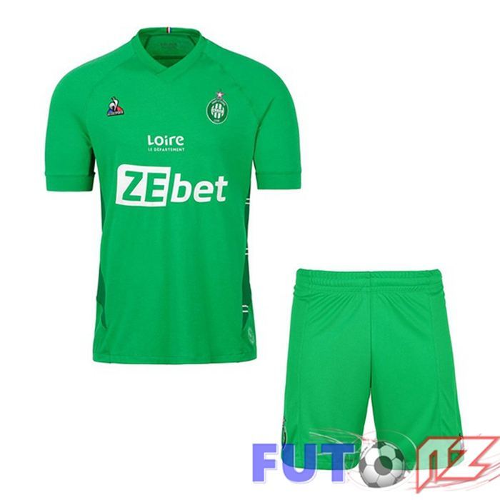 Camiseta AS St Etienne Ninos Primera 21/22 Camiseta AS St Etienne Ninos Primera 21/22