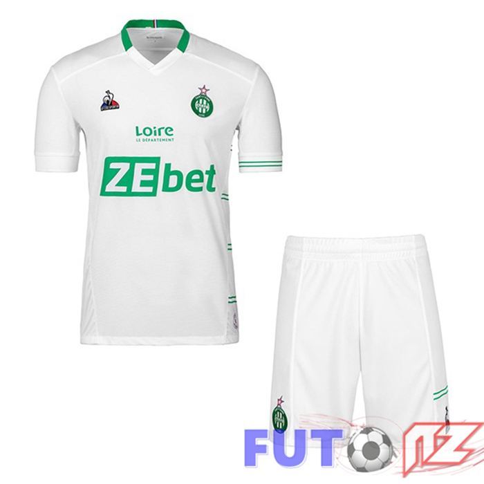 Camiseta AS St Etienne Ninos Segunda 21/22 Camiseta AS St Etienne Ninos Segunda 21/22