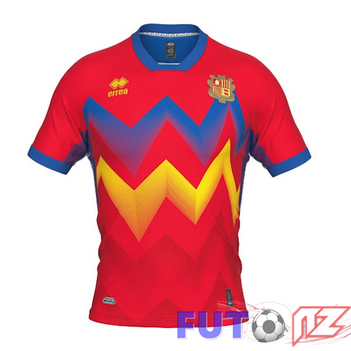 Camiseta Nacional Andorra Primera Rojo 2022/2023
