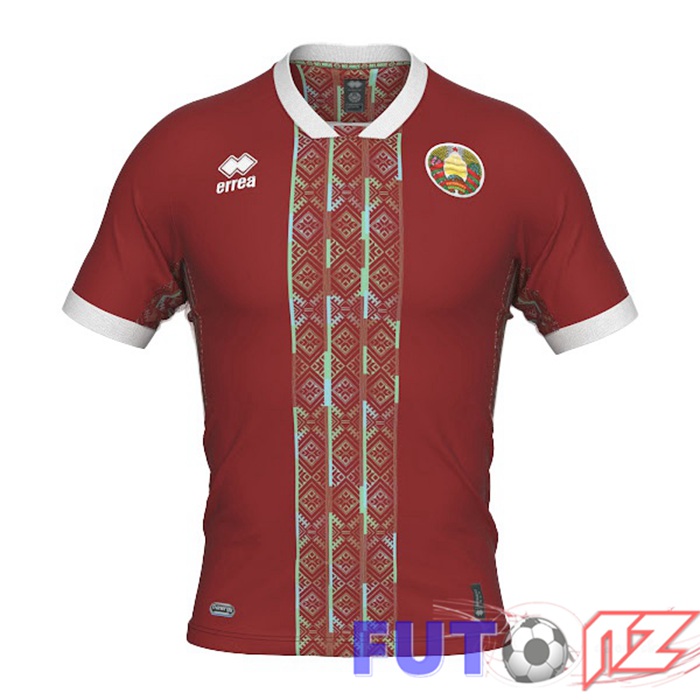 Camiseta Nacional Bielorrusia Primera Castaño 2022/2023 Camiseta Nacional Bielorrusia Primera Castaño 2022/2023