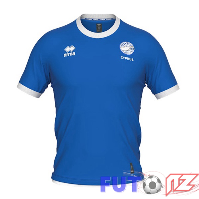Camiseta Nacional Chipre Primera Azul 2022/2023