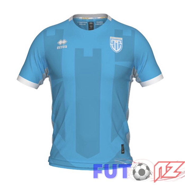 Camiseta Nacional San Marino Primera Azul 2022/2023