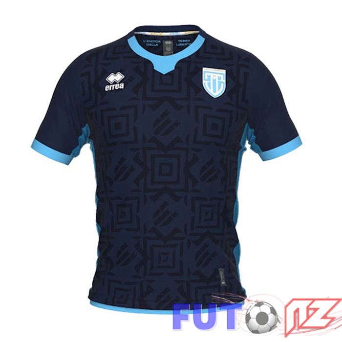 Camiseta Nacional San Marino Segunda Negro 2022/2023