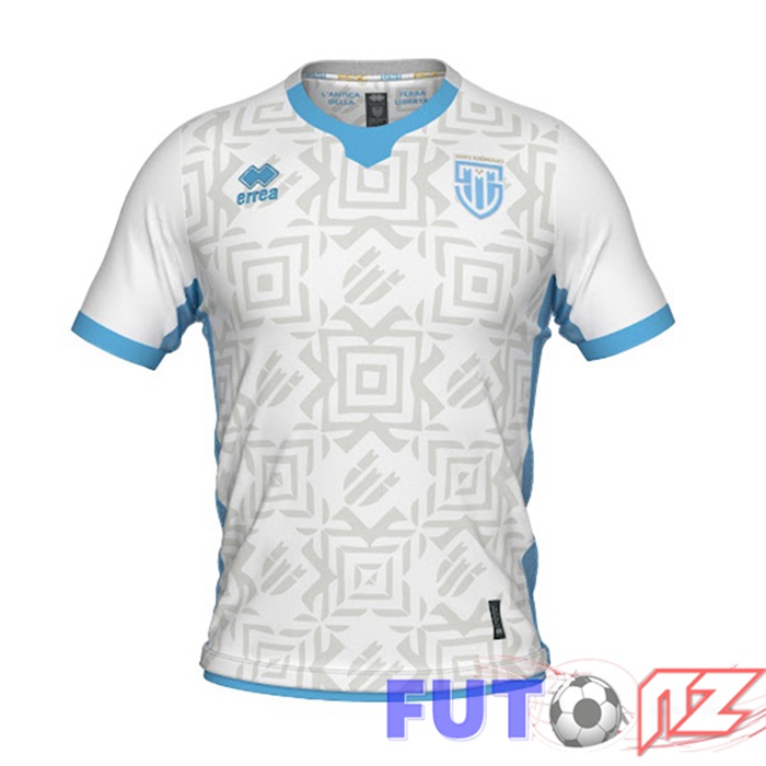 Camiseta Nacional San Marino Tercera Blanco 2022/2023