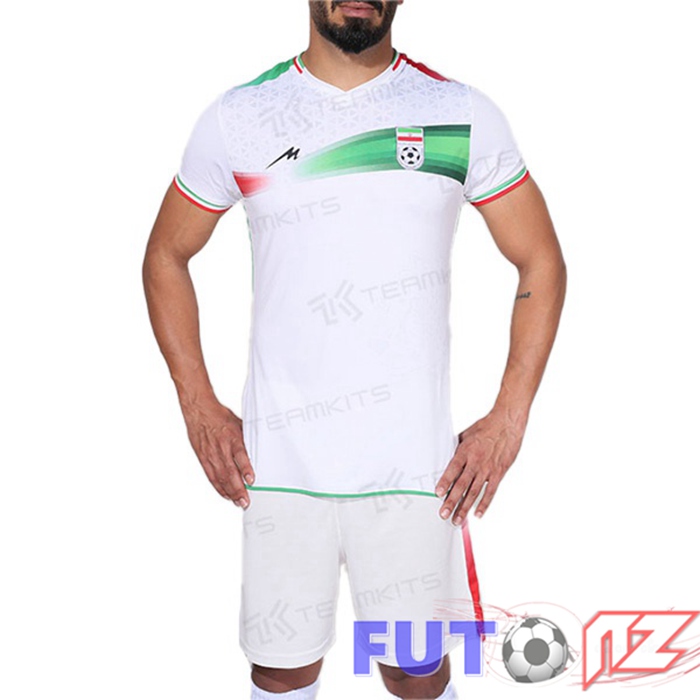 Camiseta Nacional Iran Primera Blanco 2022/2023 Camiseta Nacional Iran Primera Blanco 2022/2023