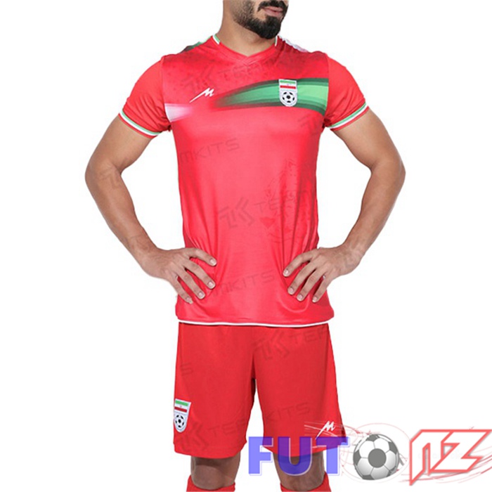 Camiseta Nacional Iran Segunda Rojo 2022/2023 Camiseta Nacional Iran Segunda Rojo 2022/2023