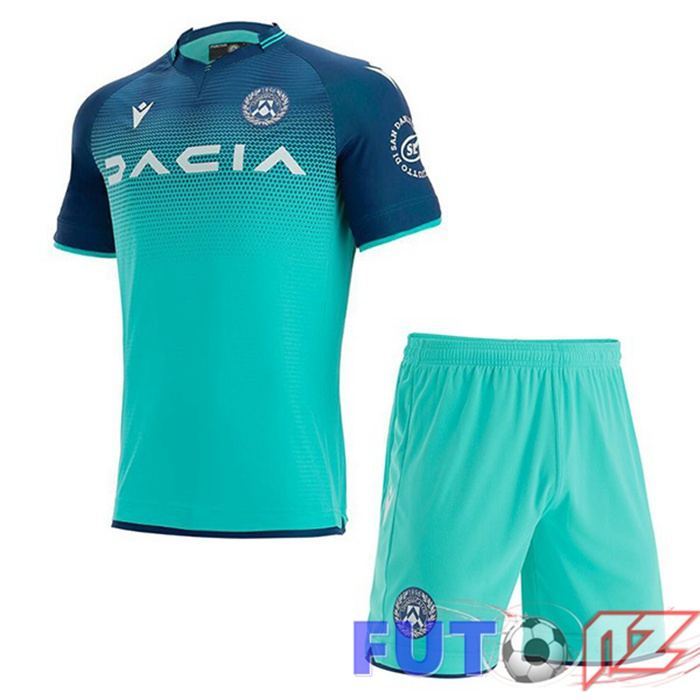 Camiseta Udinese Calcio Ninos Segunda Verde 21/22