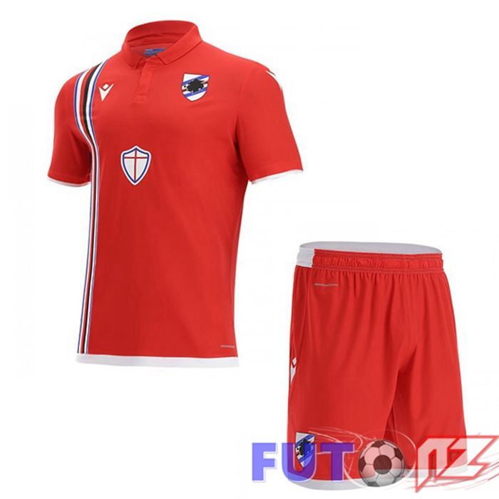 Camiseta UC Sampdoria Ninos Tercera 21/22