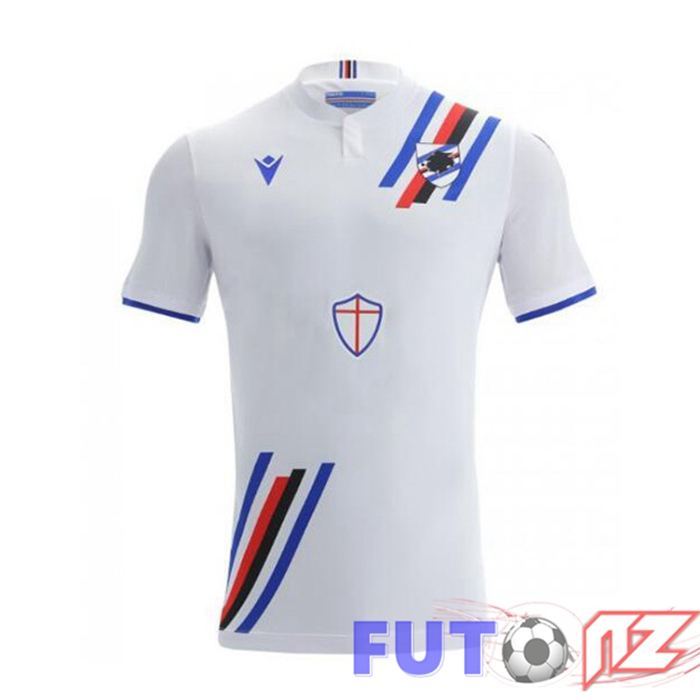 Camiseta UC Sampdoria Segunda Blanco 21/22