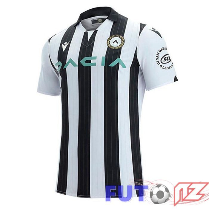 Camiseta Udinese Calcio Primera Negro Blanco 21/22