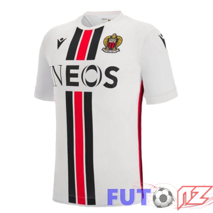 Camiseta OGC Nice Primera Blanco 22/23