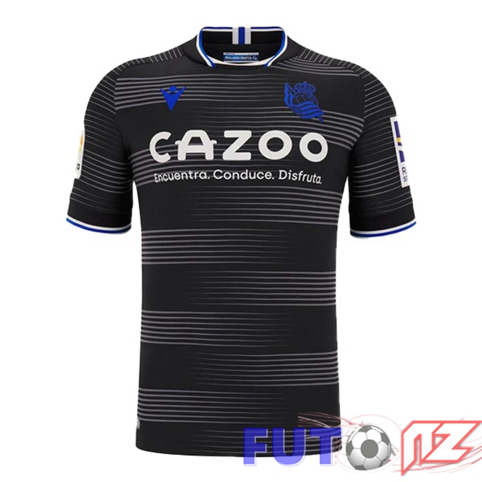 Camiseta Real Sociedad Segunda Negro 22/23