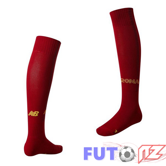 Calcetines De Futbol AS Roma Primera Rojo 2022/2023