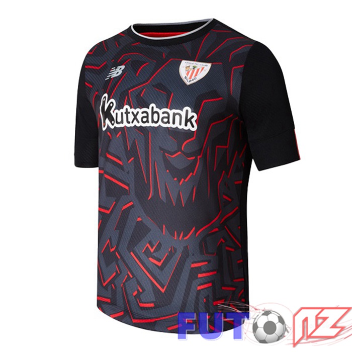 Camiseta Athletic Bilbao Segunda Negro 2022/2023