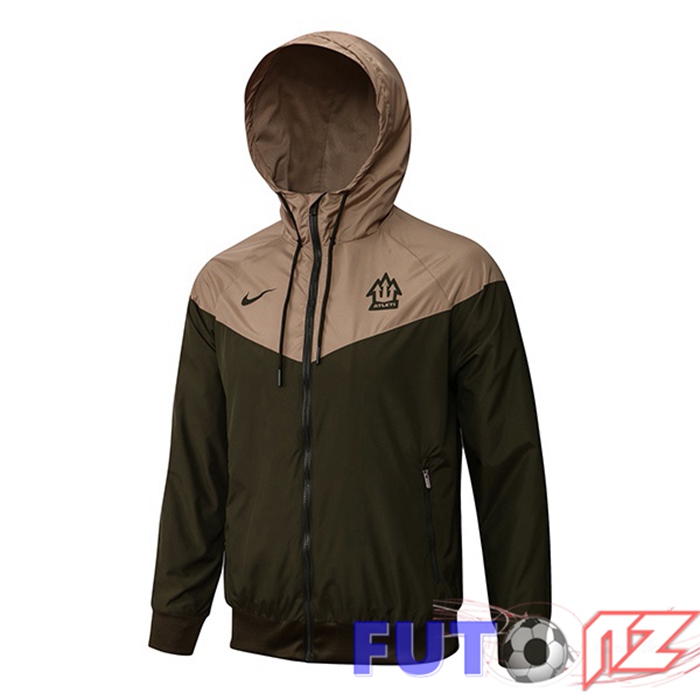 Chaquetas Futbol Rompevientos Atletico Madrid Verde Oscuro 21/22