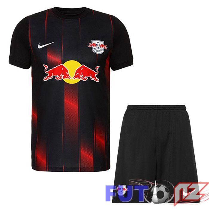 Camiseta RB Leipzig Ninos Tercera Negro 2022/2023