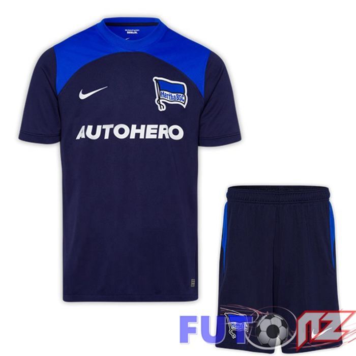 Camiseta Hertha BSC Ninos Segunda Azul 22/23