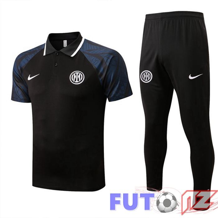 Camiseta Polo Inter Milan + Pantalones Negro 22/23