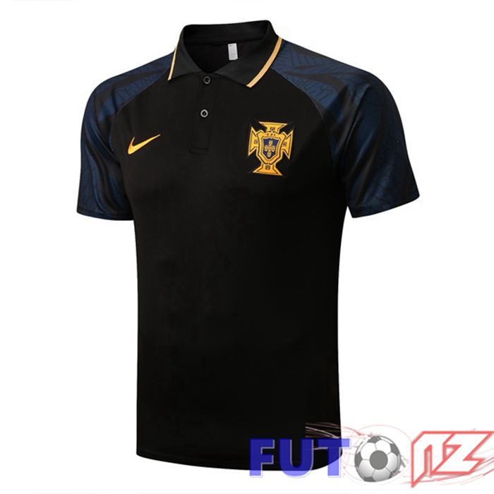 Camiseta Polo Portugal Negro 22/23 Camiseta Polo Portugal Negro 22/23