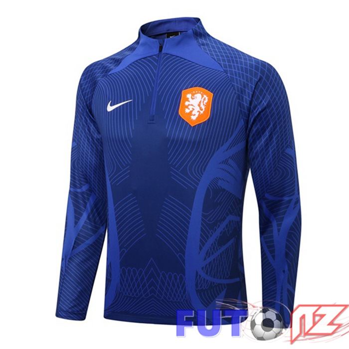 Sudadera De Entrenamiento Países Bajos Azul 2022/2023
