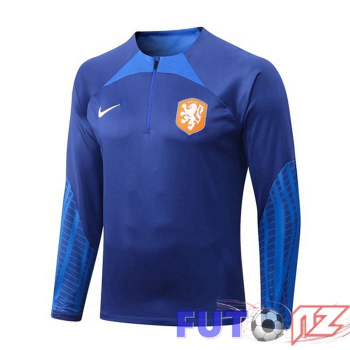 Sudadera De Entrenamiento Países Bajos Azul 22/23