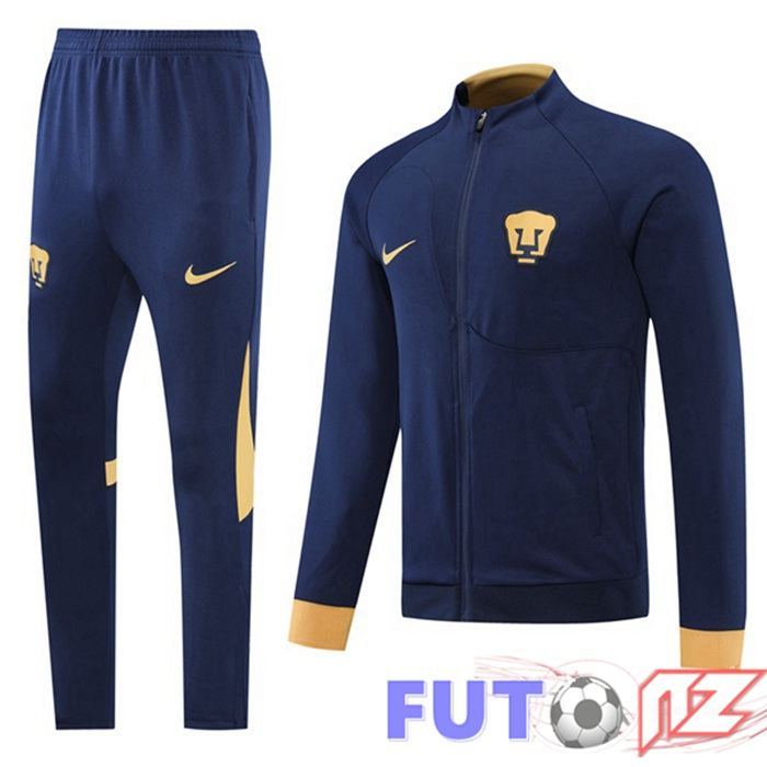 Chandal Futbol - Chaqueta Pumas UNAM Azul Royal 22/23