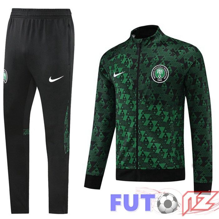 Chandal Futbol - Chaqueta Nigeria Verde 22/23
