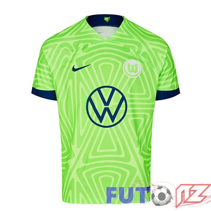 Camiseta Vfl Wolfsburg Primera Verde 22/23